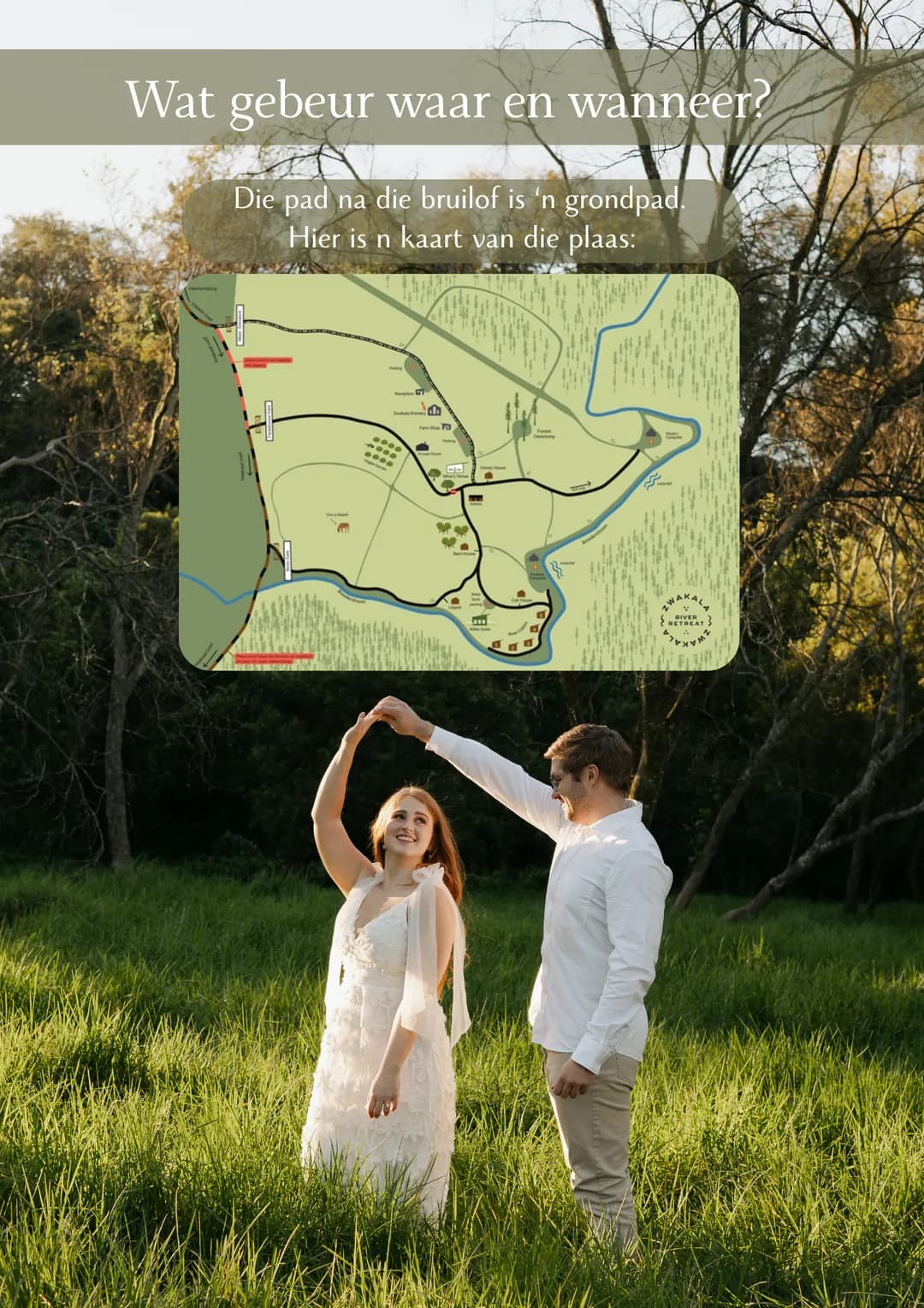Wat gebeur waar en wanneer? Mina's Farm Venue